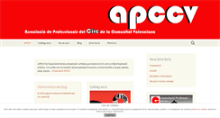 Desktop Screenshot of apccv.org