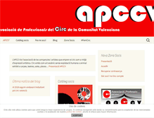 Tablet Screenshot of apccv.org